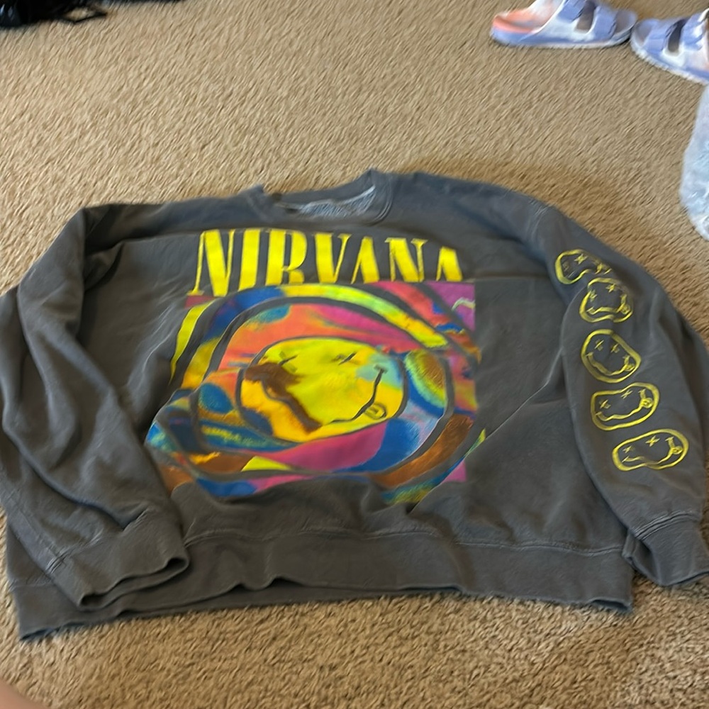 Nirvana urban outfitters sweatshirt